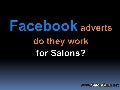 Facebook Adverts for Salons