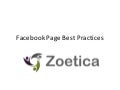 Facebook Page Best Practices