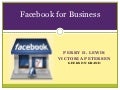 Facebook for business
