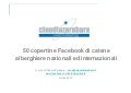 Facebook: cover page di 50 catene alberghiere nazionali e internazionali