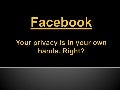 Facebook project