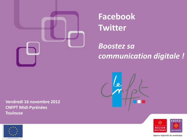 Facebook Twitter dans les collectivités : boostez sa com digitale