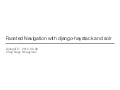 Faceted navigation using django haystack and solr