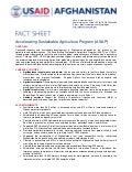 Accelerating Sustainable Agricolture Program ASAP