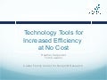F Additional Technology Tools