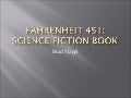 Fahrenheit 451 Sci Fi