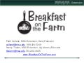 Breakfast On the Farm- Faith Cullens