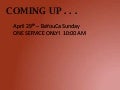 Week of April 22nd