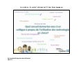 Conseils à l’utilisation des TIC à des fins pédagogiques