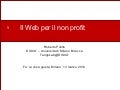 Il Web per il non profit