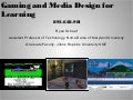 Fall 2011 Gaming Class Logistics