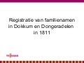 Familienamen Dokkum en omstreken