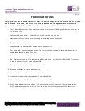 TAP Tip Sheet - Family Gatherings
