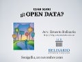 Fammi Sapere - 2 - Ernesto Belisario - Cosa sono gli Open Data
