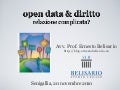 Fammi Sapere - 10 - Ernesto Belisario - Open Data e Diritto: relazione complicata?