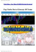 Fap Turbo Forex Glossary Of Terms