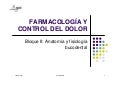 Farmacología en Odontología