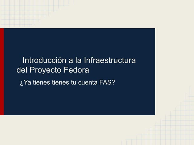 Sistema de Cuentas de Fedora