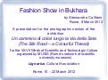 Fashion Show in Bukhara
