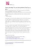 Sevans Strategy: PR and Social Media Fast Fire Whitepaper
