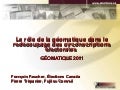 Le rôle de la géomatique dans le redécoupage des circonscriptions électorales