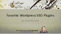 Favorite Wordpress SEO Plugins