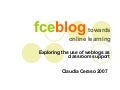  Fceblog Towards Online Learning