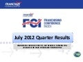 New Zealand Franchising Confidence Index | July 2012