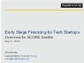 Early Stage Fundraising
