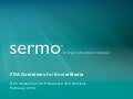 FDA Guidelines for Social Media in Pharma