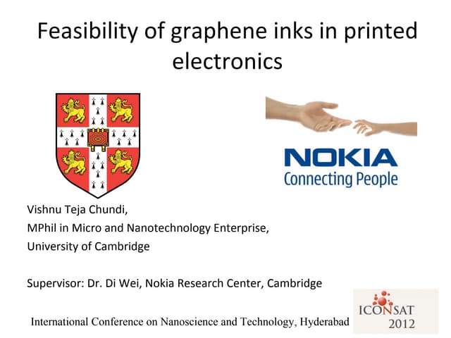 Feasibility Of Graphene Inks In Printed Electronics V5