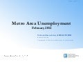 Metro Area Unemployment Data from December 2011