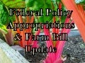 Federal Policy and Farm Bill Update