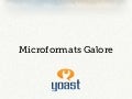 Feeds & Microformats