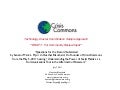 Incorporation of a Technology Cluster Approach