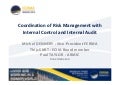 FERMA Panel Debate -  Coordination of Risk Management with Internal Control and Internal Audit