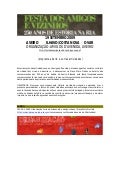 Festa Dos Amigos E Vizinhos  Programa 19 Set