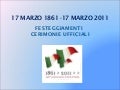 Festeggiamenti unita&rsquo; d&rsquo;italia