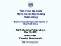 Upon the Gears of Big Publishing - ASJA May 15, Berkeley, CA