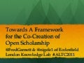 Co-Creating Open Scholarship