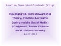 Heutagogy & Technology Stewardship