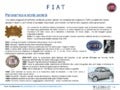 FIAT Marketing analysis, SWOT e suggerimenti finali