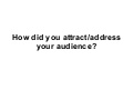 Fifth question evaluation
