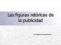 Figuras Retoricas en la Publicidad