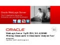WebLogic&rsquo;s ClassLoaders, Filtering ClassLoader and ClassLoader Analysis Tool