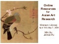 Online Resources for Asian Art Research at the Metropolitan Museum of Art
