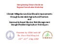 Final climate mitigation and livelihoods improvements - cambodia