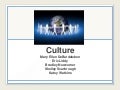 Culture - MBA 635 - Summer Term 2011