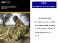 Lessons from DFID, Mombasa Workshop, 2010 