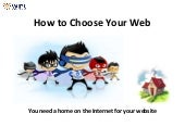 How to choose a Good Web Host- by WIPL (Websipders Interweb Pvt. Ltd.)